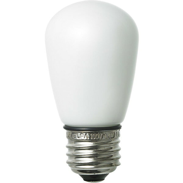 LDS1L-G-GWP901 朝日電器 [LED電球 サイン形 防水 E26 L色]