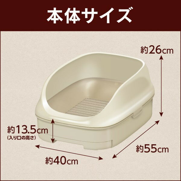 猫 トイレ システムトイレ 本体 ニャンとも清...の紹介画像2