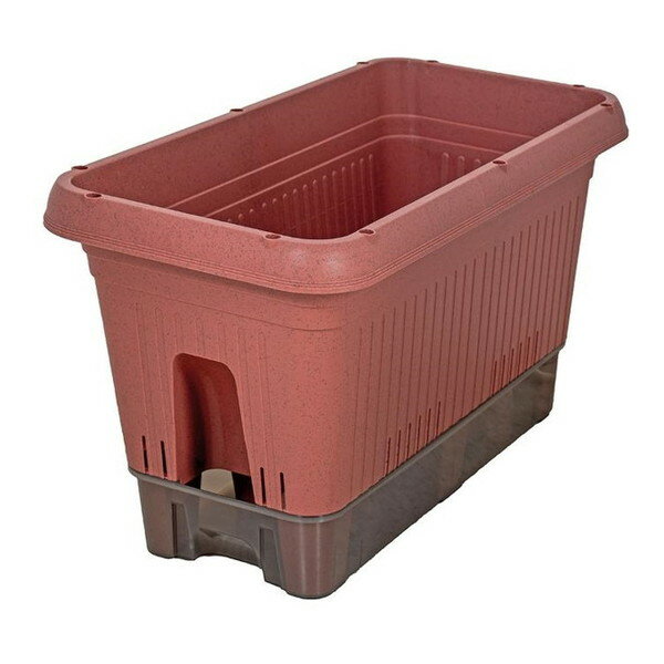 【エントリーでP5倍!20日20:00-27日1:59】 MA-4201 ベストコ テラコッタ 給水式プランター 500型 [プラ..