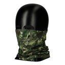 PNW-08 PIPES NECK WARMER GREEN CAMO RIDEZ
