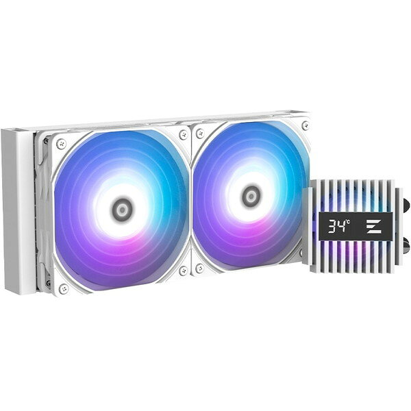 総合通販PREMOA 楽天市場店のALPHA2 A24 White ZALMAN ホワイト [CPUクーラー]【KK9N0D18P】｜アングル2