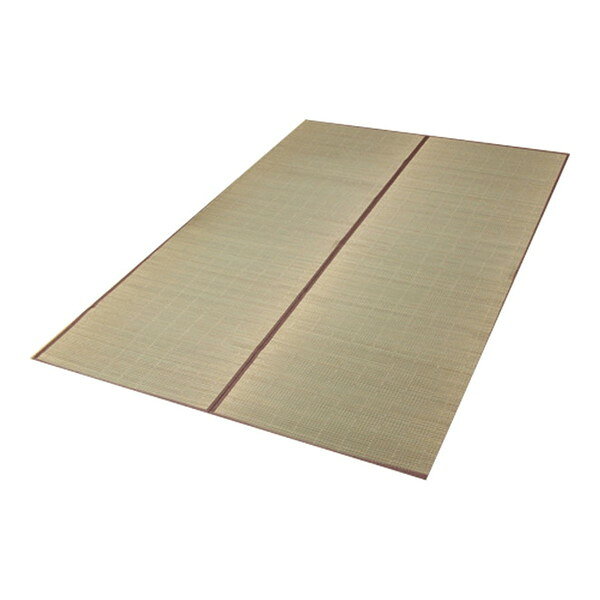 Patterned - 1030230010402 い草花ござカーペット 『DXアロマ 裏貼CP』 江戸間4.5畳(約261×261cm) (裏:不織布) イケヒコ・コーポレーション メーカー直送
