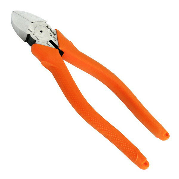 フジ矢 770-175 電工名人 [強力ニッパ ラウンド刃 175mm]