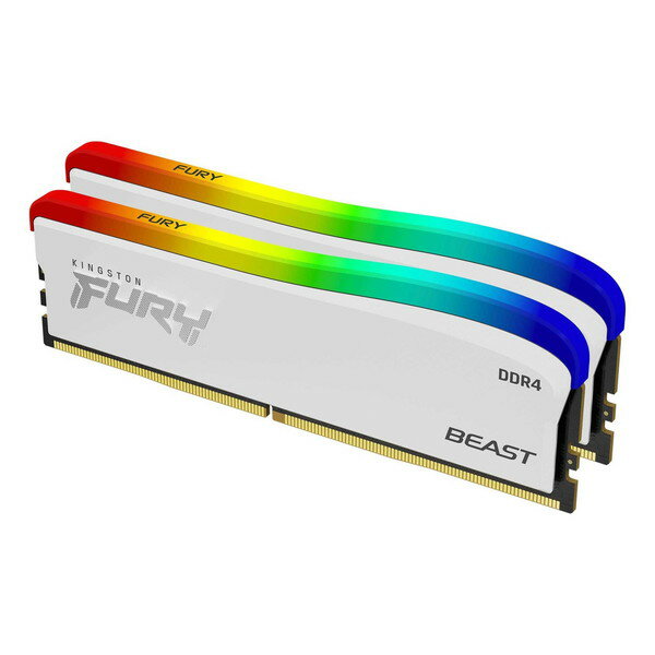KF436C18BWAK2/32 Kingston [ǥȥåѥ (16GBx2 3600MT/s DDR4 CL18 DIMM FURY Beast White RGB SE)]