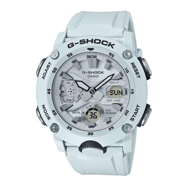 腕時計 時計 CASIO カシオ G-SHOCK メンズ GA-2000S-7AJF Gショック GSHOCK ジーショック ホワイト 白 クォーツ ウォッチ 誕生日 新生活 父の日 クリスマス プレゼント ギフト GA2000S7AJF