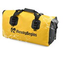 D48390Henly Begins シートバッグ 防水 40L DH-772 イエロー デイトナ