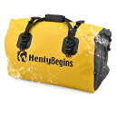 D48384Henly Begins シートバッグ 防水 60L DH-767 イエロー デイトナ