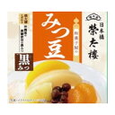 榮太樓總本鋪 榮太樓 和菓子屋のみつ豆黒みつ 225g x6 メーカー直送 ギフト プレゼント