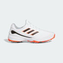 アディダス ゴルフシューズ メンズ 2023年モデル ソフトスパイク ZG23 LIR48 ホワイト/レッド 27.5 cm ADIDAS