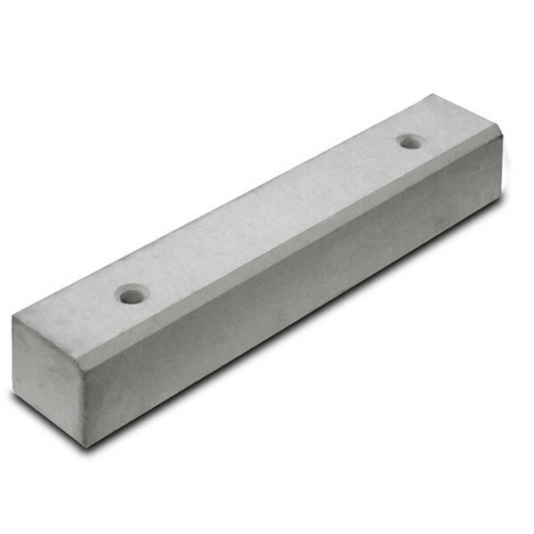 地先ブロック穴付車止めTA 10個入り 石原 メーカー直送