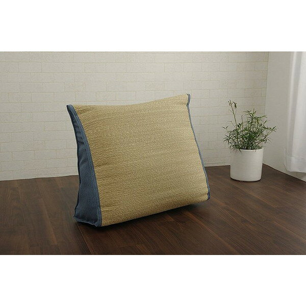 1121760042901 い草 くつろぐ ごろ寝 寄りかかり クッション さらさら 消臭 シンプル 約60×50×20cm イケヒコ・コーポレーション メーカー直送