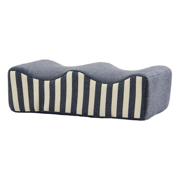 1220880194959 クッション 足枕 フットケア 足首 むくみ 疲れ 対策 睡眠 シンプル ウレタン 約45×25cm ネイビー イケヒコ・コーポレーション メーカー直送