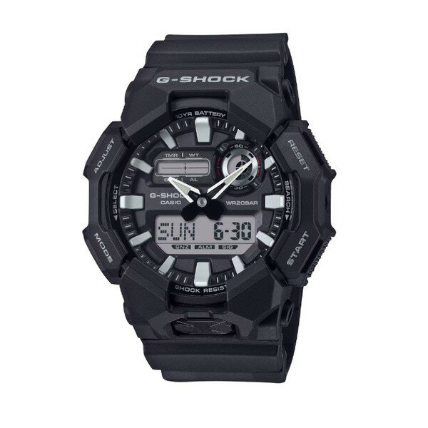 腕時計 時計 CASIO カシオ G-SHOCK メンズ GA-010-1AJF Gショック GSHOCK ジーショック GA-010 SERIES クォーツ ウォッチ ブラック 黒 誕生日 新生活 クリスマス 父の日 ギフト プレゼント GA0101AJF