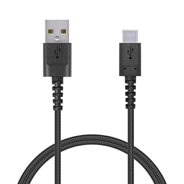 ELECOM MPA-ACS07NBK 高耐久USBケーブル タイプC 0.7m ブラック(黒) メーカー直送