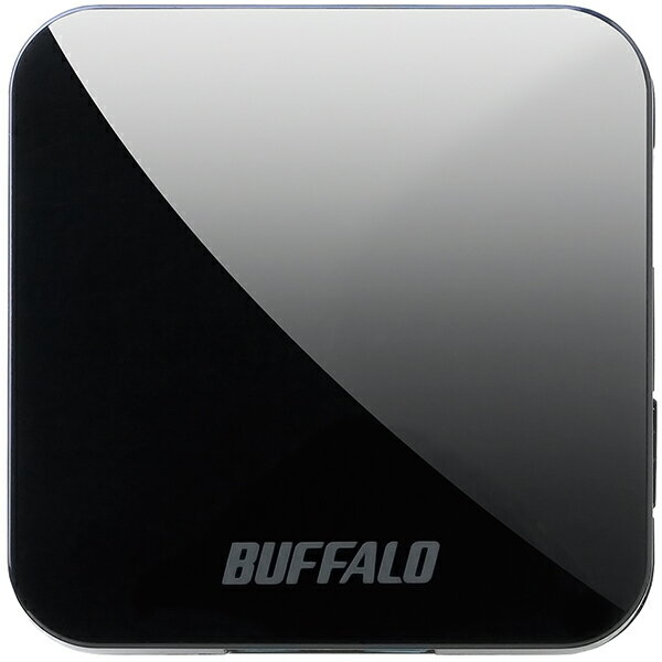 BUFFALO WMR-433W2-BK ブラック AirStation [Wi-Fiルーター（IEEE802.11a/b/g/n/ac・433+150Mbps）]