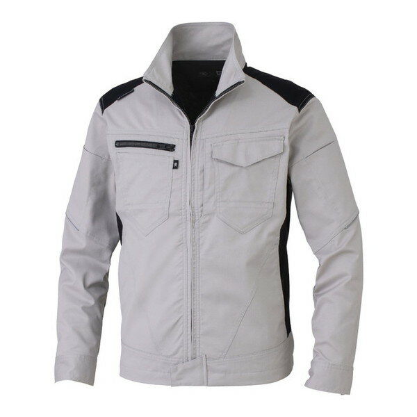 AG3180 シルバー LL コーコス ストレッチ [ブルゾン]