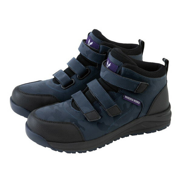 MW3300 ネイビー 25 コーコス [プロスニーカー]