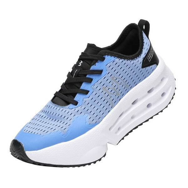 商品説明★ 厚さ約5cmの中空構造ミッドソールは、着地の衝撃を和らげるクッション性だけでなく、足裏部のムレを軽減するベンチレーションを搭載。★ ランニング中も快適な通気性をキープします。★ 厚底でありながらもスッキリしたシルエットは、スポー...