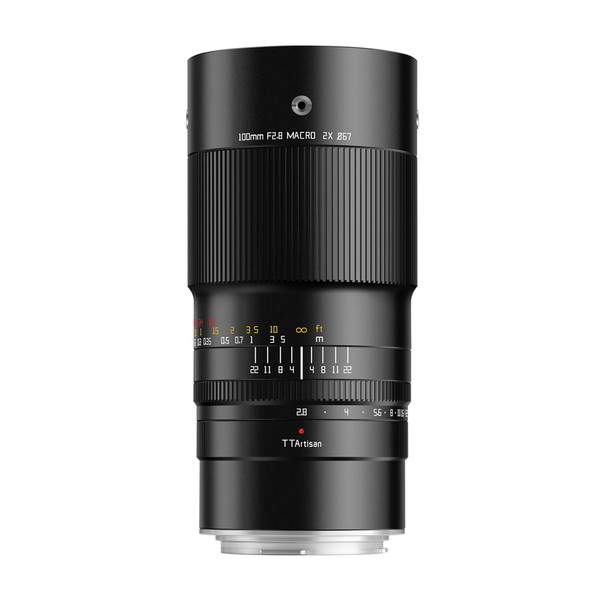 TT-100F28M-RF TTArtisan (�þ�����) �֥�å� 100mm f/2.8 MACRO 2X (����Υ�RF�ޥ����) [��˾��ޥ������]