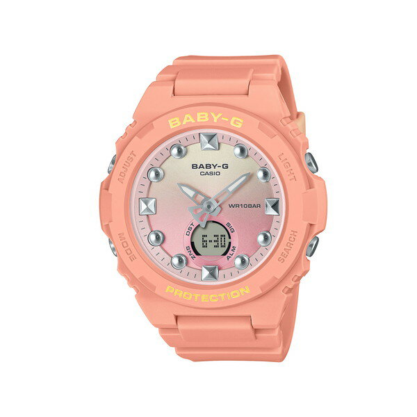 腕時計 時計 CASIO カシオ BABY-G レディース BGA-320-4A1JF ベイビーG ベイビージー ベビーG ベビージー クォーツ ウォッチ ピンク 誕生日 新生活 クリスマス 母の日 プレゼント ギフト BGA3204A1JF