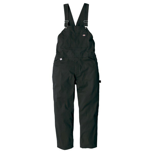 D769 ブラック 5L Dickies [T/Cストレッチオーバーオール]
