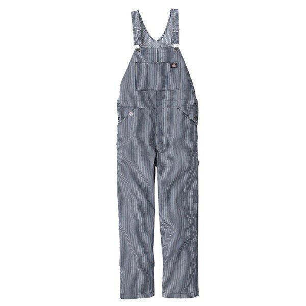 Overalls - D7109 ネイビー 3XL Dickies [ライト ストレッチ ヒッコリーオーバーオール]