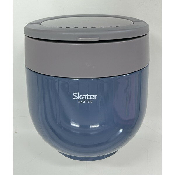 LDNO13AG アッシュブルー スケーター 保温 保冷 丼ぶり ランチジャー 大容量 1250ml 折りたたみハンド..