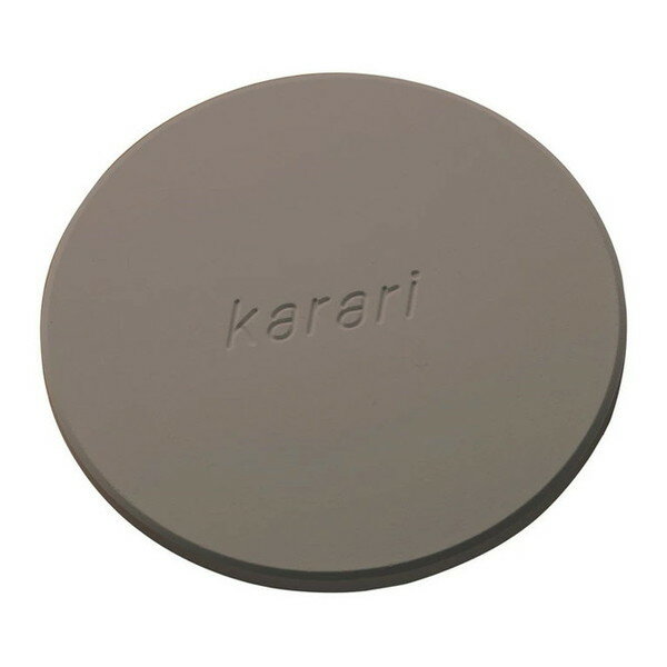 HO2205 アネスティ グレー カラリ [多孔質セラミック吸水コースター ラウンド]