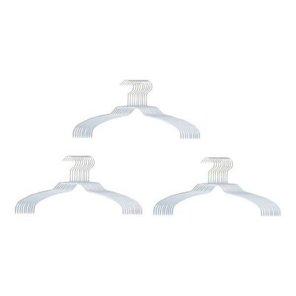 【エントリーでP5倍!20日20:00-27日1:59】 120657 小山田早織コラボ レディースハンガースモールサイズ グレー 30本組 MAWA(マワ)