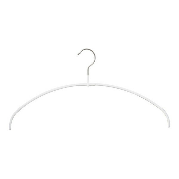 120795 ランドリーハンガーラウンド レギュラー リリーホワイト 5本組 MAWA(マワ)