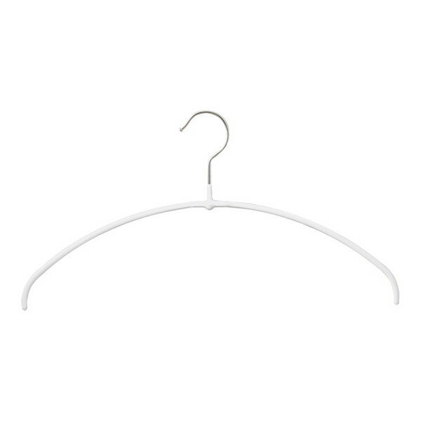 120797 ランドリーハンガーラウンド ショート リリーホワイト 5本組 MAWA(マワ)