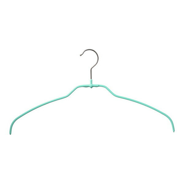 120800 ランドリーハンガーシルエット レギュラー スカイミント 5本組 MAWA(マワ)