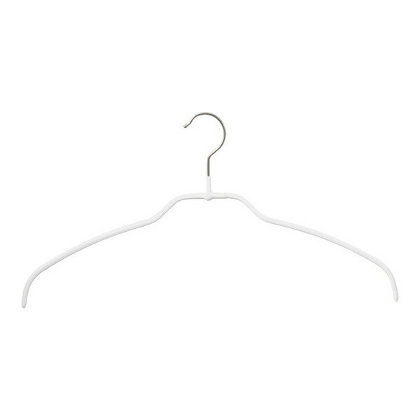 120822 ランドリーハンガーシルエット レギュラー リリーホワイト 30本組 MAWA(マワ)