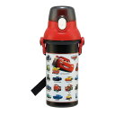 PSB5SANAG カーズ 25 スケーター ディズニー [水筒 (子供用 プラスチック 480ml ワンプッシュ開閉 抗菌 子供に優しい 軽量 抗菌加工 男の...
