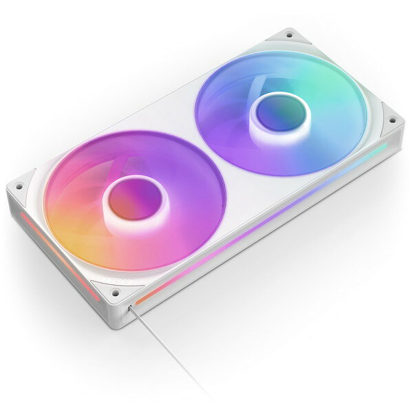 RF-U24HF-W1 NZXT ホワイト F240 RGB Core White [ケースファン]【KK9N0D18P】