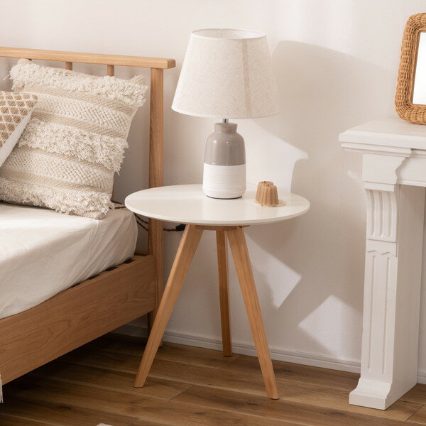 TAP-005WH 東谷 [ラウンドサイドテーブル] メーカー直送