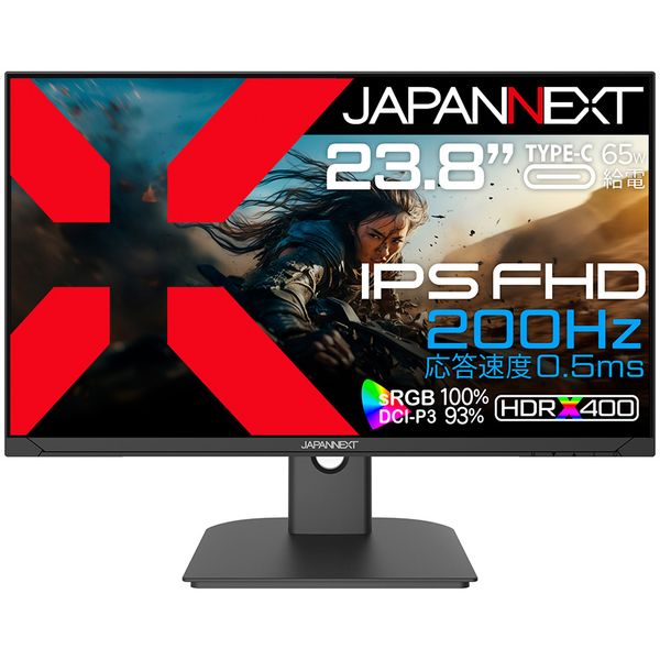 JN-IPS238G200F-C6 JAPANNEXT [23.8�� �����ߥ󥰱վ��ǥ����ץ쥤]