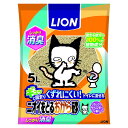 ライオンペット ニオイをとるおから砂 5L 猫用 猫砂 ペット用
