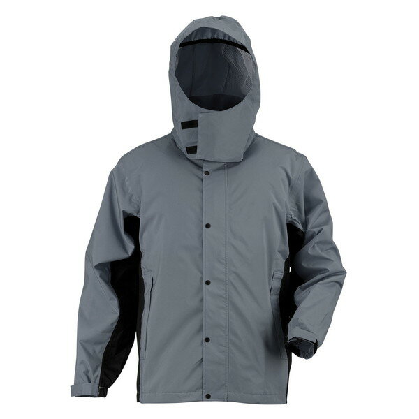 7521 レインスーツエボリューション チャコールG M カジメイク