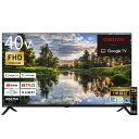 テレビ 40V型 オリオン ORION OLS40WD10C SMART TV 地上・BS・110度CSデジタル フルハイビジョン スマート液晶テレビ 40型 ...