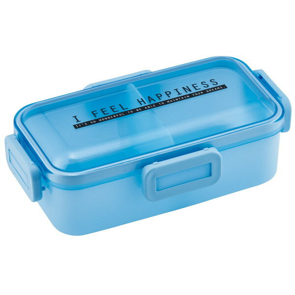 PFLB6AG シースルーブルー スケーター 弁当箱 530ml 抗菌 ふんわり盛れる ドーム型フタ 日本製