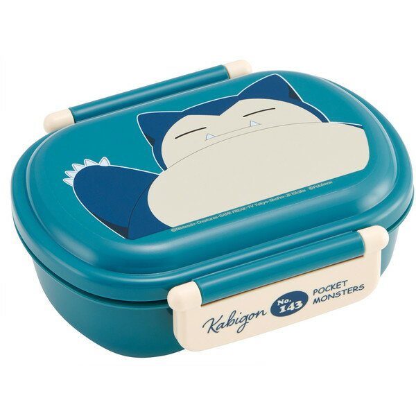 QAF2BAAG ポケモン カビゴン スケーター 子供用 お弁当箱 1段 360ml 中子付き(おかず容器) ふわっと盛..