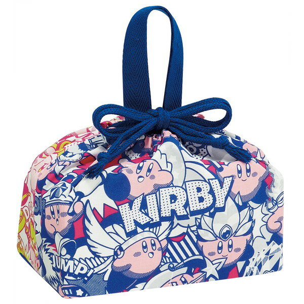 KB7 カービィ 大集合 スケーター 子供用 お弁当 巾着袋 マチ付き キッズ 日本製