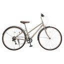 フォルクスワーゲン シティサイクル VW-CR7006AL サンドベージュ 67383 Volkswagen 700x32C 6段変速 メーカー直送