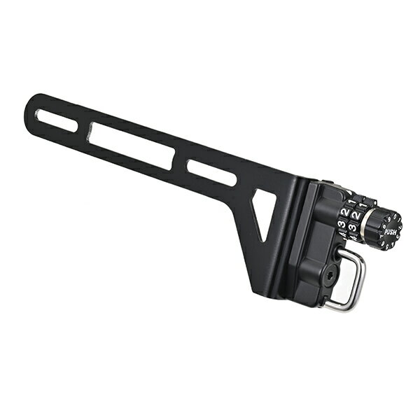 D49411 ヘルメットロック ナンバープレート用 右側 ヘルメットホルダー ダイヤルタイプ デイトナ