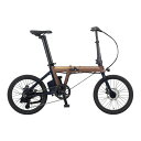 ダホン インターナショナル K-ONE e-bike 電動フォールディングバイク 20インチ 外装7段変速 5段階アシストモード アルミフレーム Bronz ブ...