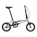 ダホン インターナショナル Farout ファーラウト フォールディングバイク 14インチ Matt Sand DAHON INTERNATIONAL [折りた...