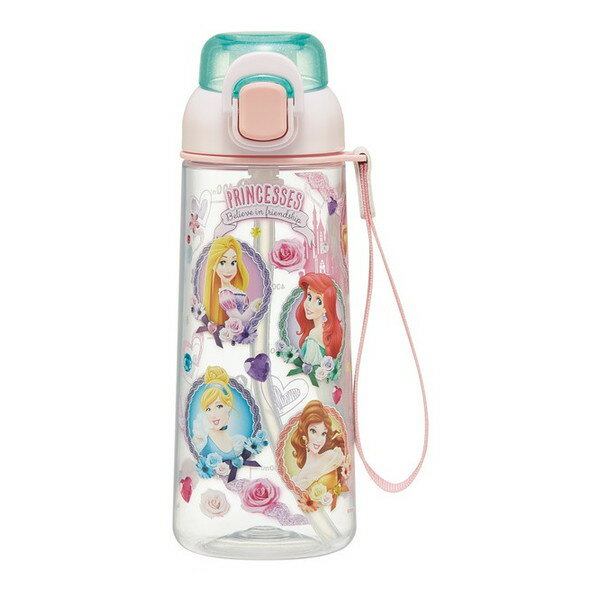 商品説明★ キャラクターがかわいらしいクリアボトル。★ 容器に目盛りが付いているので残量がわかりやすいです。★ プッシュ式で簡単にオープン。★ やわらかいシリコーン製の飲み口で、飲む時に戻らないキャップロック設計。★ 持ち運びに便利なストラップ付き。※冷凍庫・電子レンジ・自動食器洗浄機・食器乾燥機の使用はしないでください。※熱いものは入れないでください。※ドライアイス・炭酸飲料は入れないでください。※煮沸消毒は行わないでください。スペック* サイズ: 径7.9×高21.8cm* 材質: 本体・キャップ・押しボタン/飽和ポリエステル樹脂、フタ・ストロー止具・ジョイント・ストラップ止具/ポリプロピレン、飲み口・ストロー・パッキン/シリコーンゴム、ストラップ/ポリエステル、バネ/ステンレス鋼* 容量: 630ml* 生産国: 中国