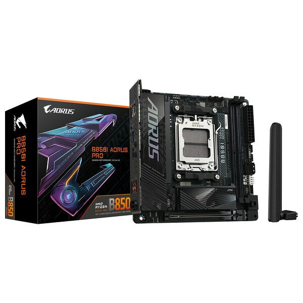 B850I AORUS PRO GIGABYTE [Mini-ITXマザーボード]【KK9N0D18P】