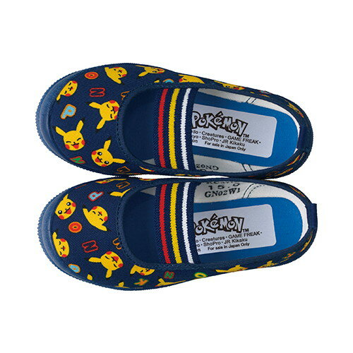 Slippers - アサヒ ポケモン S04(ネイビー) KD37162 13cm アサヒシューズ [上履き]